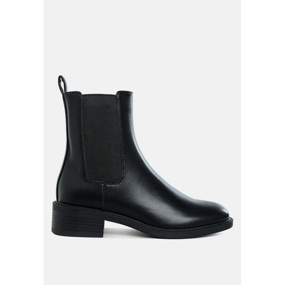 Tripoli Stacked Heel Chelsea Boots