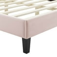 thumbnail image 4 of Modway Sienna Modern Performance Velvet Twin Platform Bed in Pink, 4 of 10