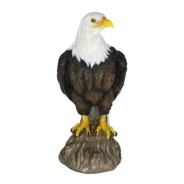 Exhart 15.5  Bald Eagle on Log