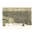 thumbnail image 7 of HISTORIX Vintage 1888 Sioux City Iowa Map Poster - 18x24 Inch Old Perspective View of Sioux City Map of Iowa Poster - History Map of Sioux City Iowa, 7 of 7