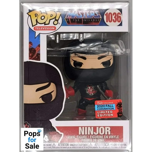 Pop Retro Toys G.I. Joe 3.75 Inch Action Figure Exclusive - Ninjor #1036