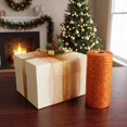 thumbnail image 5 of 1 Roll Metallic Line Deco Mesh Ribbon 6INx30FT, Metallic Foil Deco Poly Mesh Roll for Front Door Wreath Making, Craft Mesh Ribbon Roll for for Christmas Party Wedding Home Decor, 5 of 6