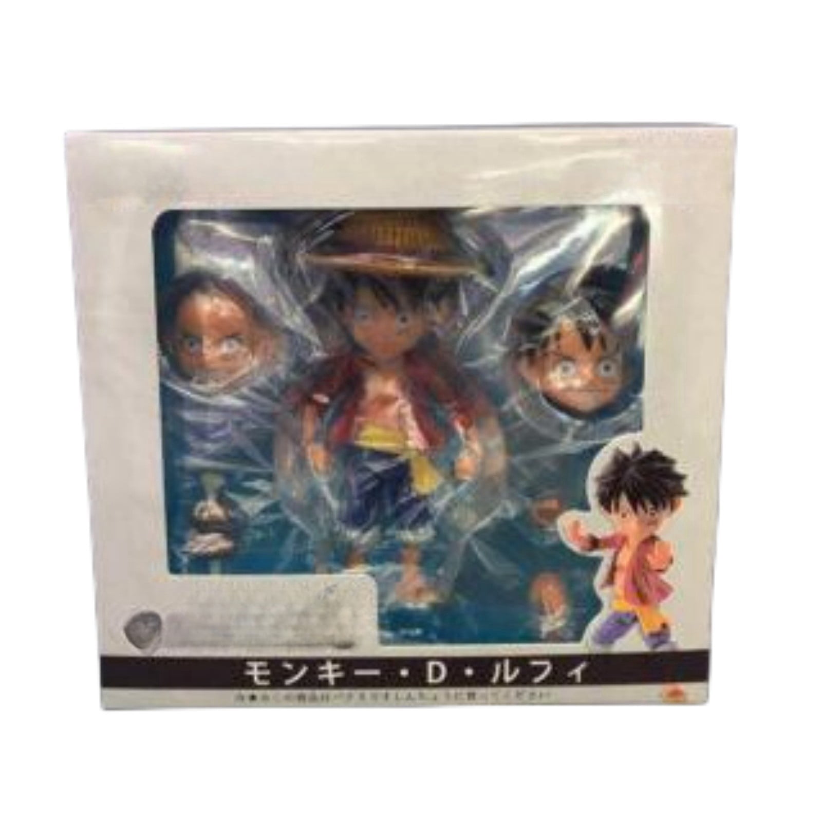 Njube Anime Character Q version can move Luffy Figure Doll PVC Model Collection Desktop Decoration Statues Anime Gift for Anime Fans