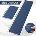 thumbnail image 2 of Buganda Kitchen Rugs and Mats, Sets of 2 Non Slip Waterproof kitchen Rugs, Anti Fatigue Kitchen Mats for Floor, 17.3"x70"+17.3"x29", Blue, 2 of 9