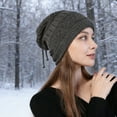 thumbnail image 4 of Rechargeable Heated Winter Cap With Adjustable Temperature For Outdoor Sports And Cold Weather, 4 of 7