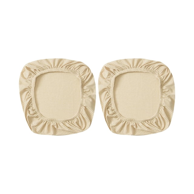 fundas de asiento de oficina,Fundas elásticas para silla de oficina de 2 piezas,Funda de terciopelo para silla de escritorio de computadora,afelpada,Funda para silla giratoria Fundas para