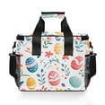 thumbnail image 7 of FORMRS Insulated Cooler Bag 24 Cans Capacity Soft Leakproof Lunch Box with Side Pockets, Cute Easter Eggs, 7 of 7