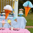 thumbnail image 3 of Dserhfy Ice Cream Centerpiece Foldable Vibrant Color Party Accessory Party Birthday Baby Shower Party Ice Cream Centerpiece for Family, 3 of 8