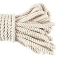 HRX Package, 16 Yards 10mm Cotton Macrame Cord, Twisted Rope for DIY ...