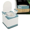 thumbnail image 1 of Toilette Portable Pliante pour Adultes, Commode de Chevet Gain de Place Forte Capacité de Charge pour Extérieur, 1 of 7