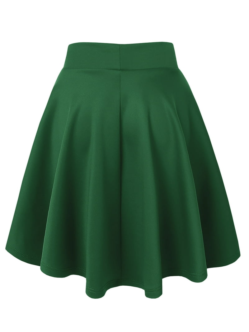 スカート MADISON BLUE  FLARE SKIRT 01 GREEN MAXI FLARE BACK SATIN SK | SKIRT | MADISONBLUE