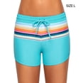 thumbnail image 4 of Soidarity Pantalones cortos de baño para mujer, pantalones de playa, bañadores de secado rápido, absorción de sudor, traje de pierna cuadrada suave, Deportes acuáticos Azul claro L Soidarity OD020833-03B, 4 of 6