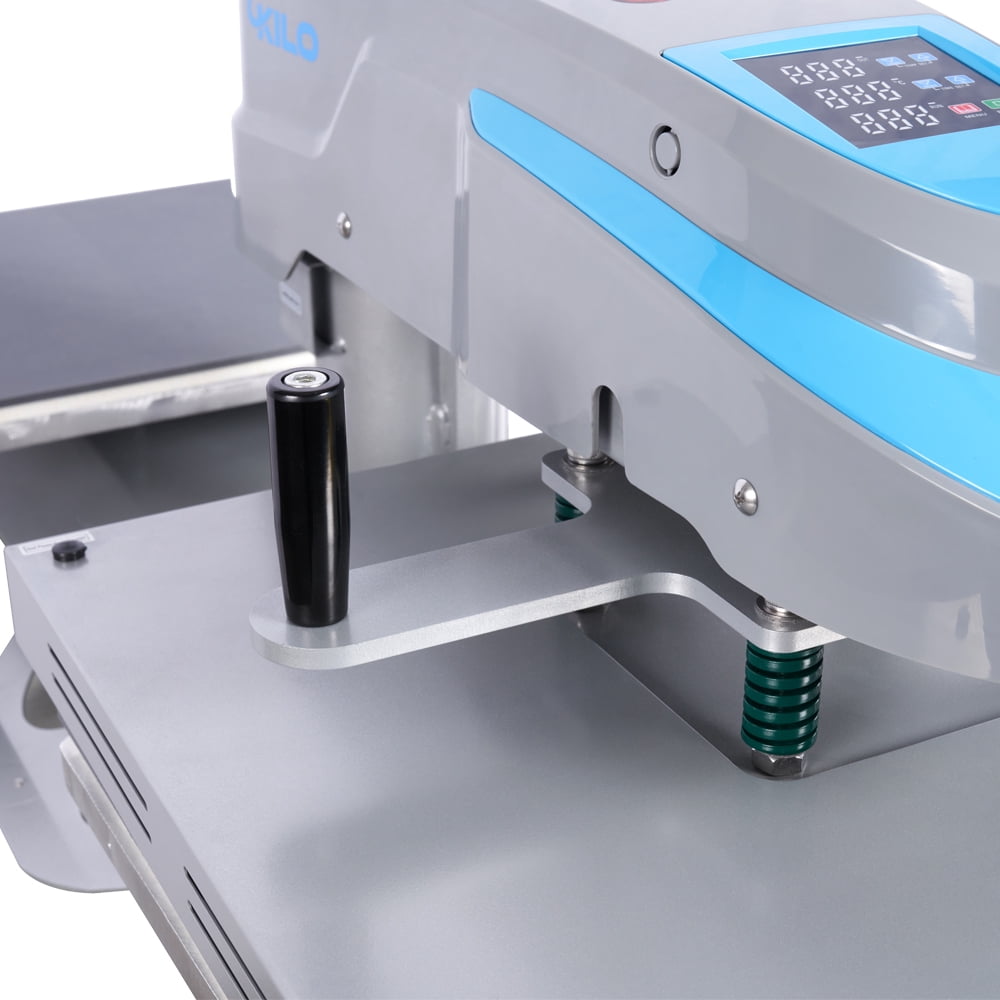 Xmatch Commercial Grade Pneumatic Heat Press Machine, Dual Platen Sliding Swivel Head, 16x20", Adjustable Temperature & Pressure, for Industrial Use