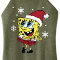thumbnail image 3 of SpongeBob SquarePants - Dear Santa - Juniors High Neck Tank Top, 3 of 6