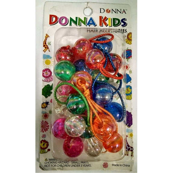 Donna collection Kids Ponytail Balls 12 ea