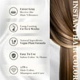 thumbnail image 3 of 3-in-1 Natural Hair Dye Shampoo & Hair Repair Conditioner Bundle - Gray Coverage & Deep Moisture - Vegan, Sulfate-Free, Color-Safe - Argan Oil, Collagen - 2x400ml (DARK BROWN), 3 of 7