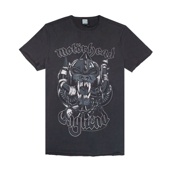 Amplified Clothing Mens Grey Short Sleeved T-Shirt