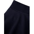 thumbnail image 4 of Women's Casual Stretchy Flared Pleated Mini Skater Skirt with Shorts, 4 of 5