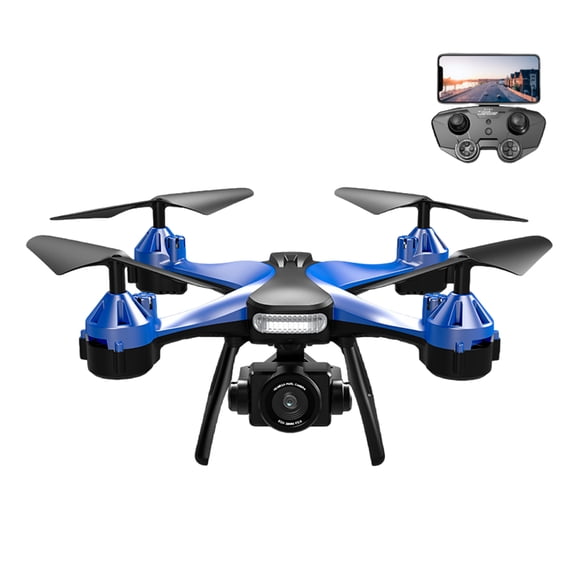 Cateissary Drone con cámara inteligente flotante Fotografía aérea simplificada Drones con cámaras Drones con cámara Electrónica azul 2k píxeles