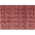 thumbnail image 1 of Ahgly Company Indoor Rectangle Abstract Red Modern Area Rugs, 3' x 5', 1 of 4