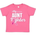thumbnail image 3 of Inktastic Breast Cancer Awareness My Aunt is a Fighter Boys or Girls Toddler T-Shirt, 3 of 5