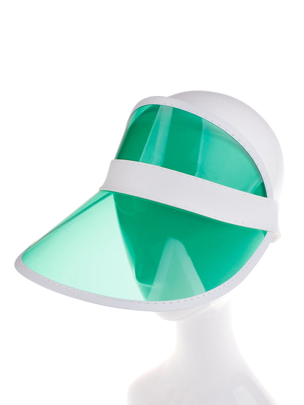 Loalirando Loalirando Summer PVC Hat Sun Visor Party Casual Hat Clear