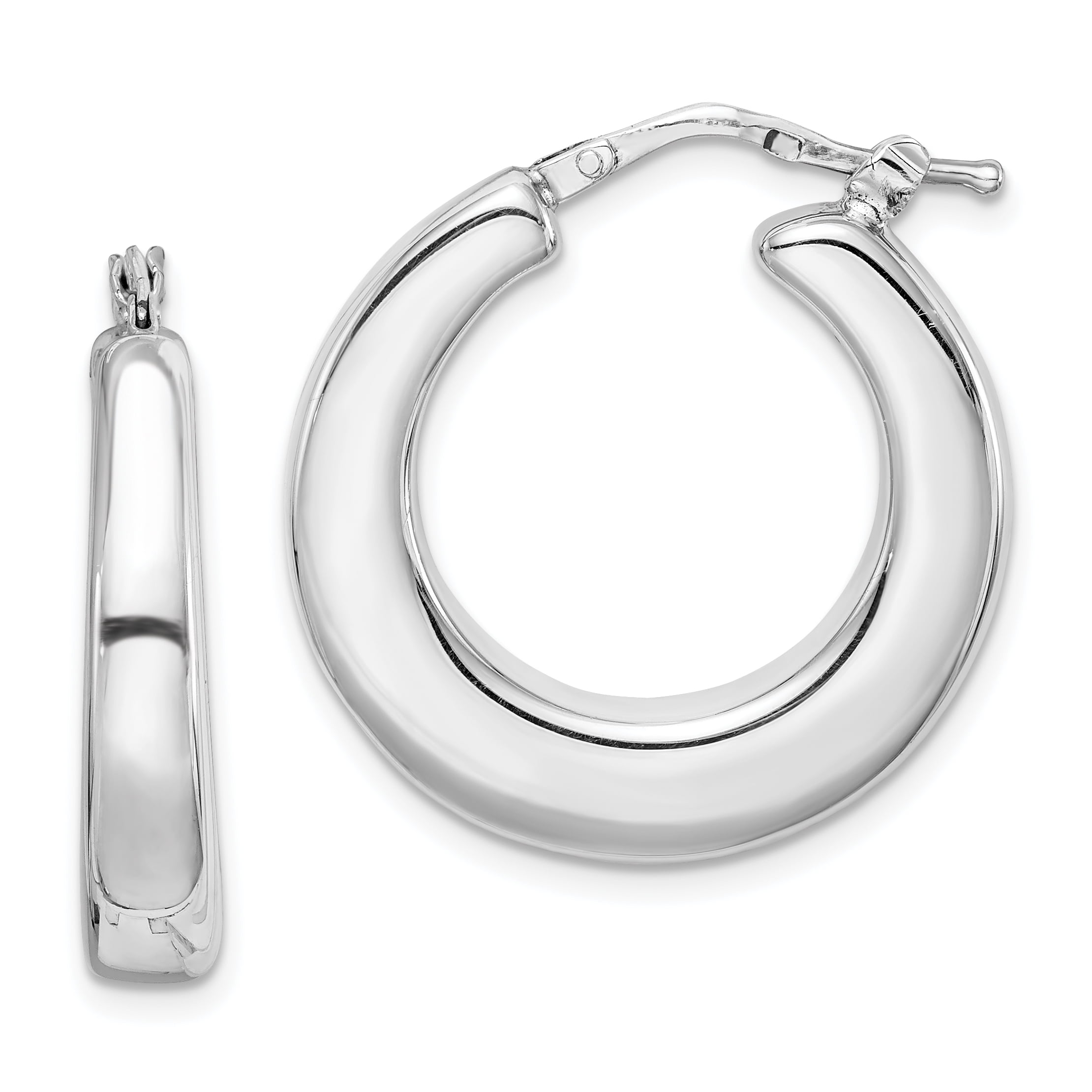 IceCarats 925 Sterling Silver Hoop Earrings Ear Hoops Set Walmart