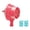 Pink, variant on Handheld Toy Air Cannon | Air Cannon, Single Shot Air Cannon, Air Blaster, Handheld Air Cannon Gun for Bubble Play, Battery-Free Outdoor Party Game (Blue)