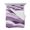 Purple, variant on Quilts Twin Size Bedding Set, Blue White Ombre Lightweight Quilted Comforter, Modern Geometric Moire Abstract Art Soft Reversible Bedspread Coverlet with Pillow Covers for All Season, 68" x 86"