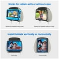 thumbnail image 5 of NUSICAN Car Headrest Mount Holder, Universal Back Seat Headrest Tablet Holder, Silicone Holder for Kids Tablet Stand, Anti Slip & Angle-Adjustable Holder Fits for 7-12.9'' Tablets iPad Pro Air, 5 of 11