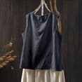 thumbnail image 6 of Endives Womens Tank Tops Sleeveless Shirts Ethnic Style Tee Sleeveless O Neck T Shirt Blouse Outerwear Tank Top, 6 of 6