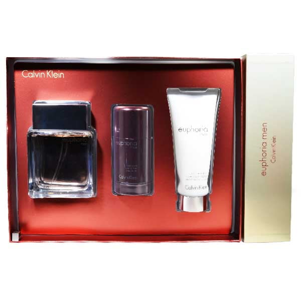 calvin klein euphoria 3 piece gift set