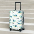 thumbnail image 3 of Wukai Sea Turtle Elastic Luggage Cover: Personalized Protection for Your Suitcase - Fits 19~29-inch, Washable & Durable Travel Companion-Small, 3 of 8