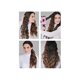 thumbnail image 3 of Rizador de pelo/rizador de pelo - Cerámica 3 tubos rosa - Rizador de pelo de tres tubos rizador de pelo de tres varillas ondulación de agua (rosa), 3 of 5