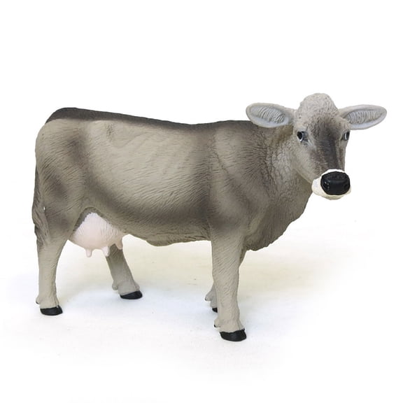 Safari 161529 Brown Swiss Cow Figurine Multi Color