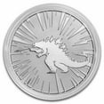 thumbnail image 3 of 1 oz Silver Round - Godzilla x Kong - Godzilla BU, 3 of 4