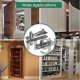 thumbnail image 2 of For Pivot Hinge Stainless Steel Closet Door Hinges Rotation Hinges, 2 of 3