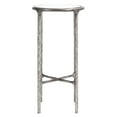thumbnail image 2 of SAFAVIEH Couture Jessa Glam Tall Glass Top Metal Round End Table, Silver, 2 of 8
