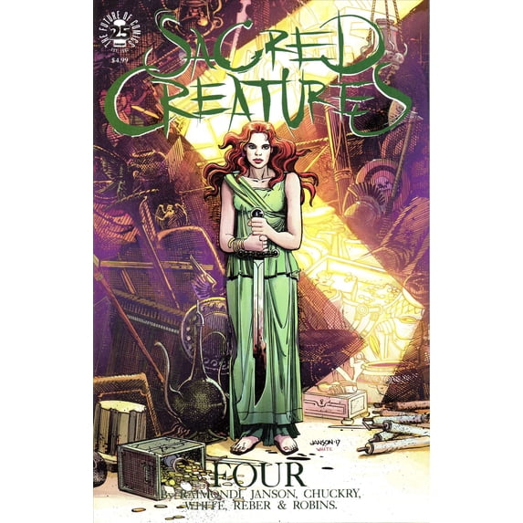 Sacred Creatures #4B VF ; Image Comic Book