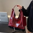 thumbnail image 4 of Bolso Hobo Elegante Hombro Retro Mano Cuero Vegano PU para Mujer Gran Capacidad Con Pequeño Compras, 4 of 9