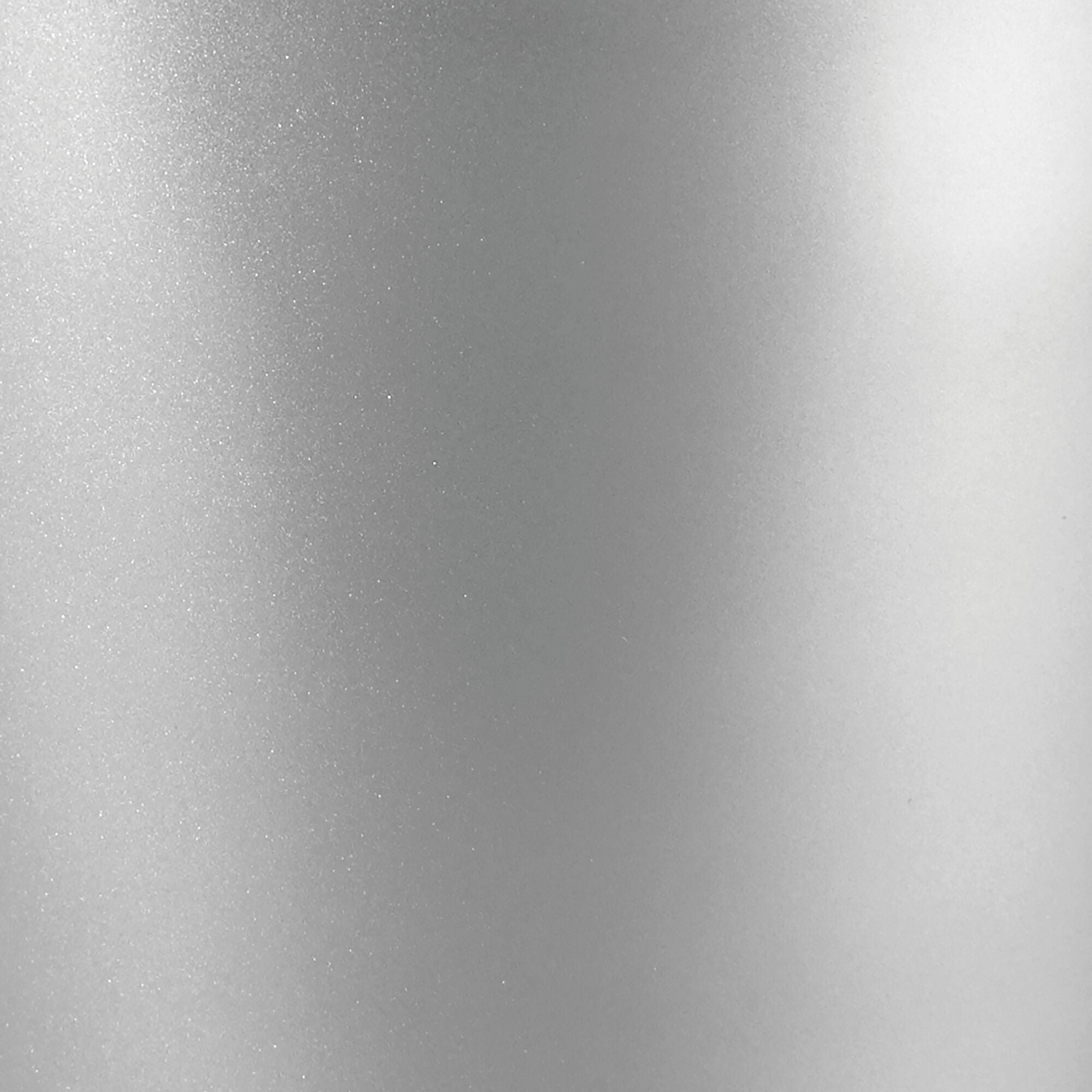 mDesign Small Round Bathroom 1.25 Gal. Trash Can Wastebasket, Silver