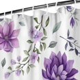 thumbnail image 4 of Waterproof Pioneer Shower Curtain 36x72 Inch Polyester Unique Colorful Floral Shower Curtain for Bathroom Hotel Home Decor with 7 Plastic Hooks, 4 of 5