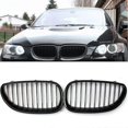 thumbnail image 2 of E60 Front Kidney Sport Grilles Hood for E60 E61 5 Series 525I 525Xi 528I 528Xi 530I 530Xi 2003-2009, 2 of 5