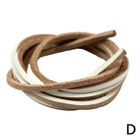 

VP 1Pair Rawhide Leather Shoelaces Unisex Shoe Boot Laces Shoestrings Thin NewG J2Y0