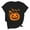 Black-Halloween Shirts, variant on Inverlee Women's Halloween Shirts Cute Pumpkin Ghost Graphic Tees Going Out Round Neck T-shirt Short Sleeve Dressy Casual Blouse Tops Halloween Gifts