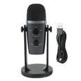thumbnail image 2 of Computer PC Mic, Anti Interference Plug and Play Condenser USB Microphone  for Live Streaming for Gaming, 2 of 7