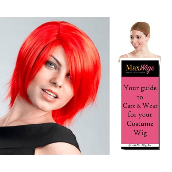 Shag Anime - Enigma Wigs Colorful Bundle w/ Cap, MaxWigs Costume Wig Care Guide