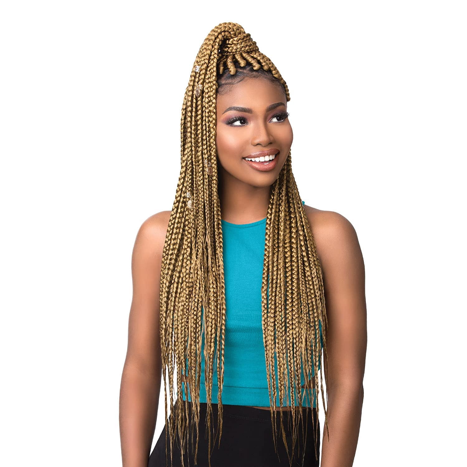 Ruwa Prestretched Braiding Hair - 3X 24 Inch Water Kanekalon Fast Dry Synthetic Braid In Hair Extensions - 3X RUWA 24 Inch (3 Pack, SM1B/350)