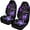 Purple Butterfly, variant on Yuyamidu Blue Butterfly Auto Seat Covers for Front Seats Only 2 PCS Set Pink Flowers Auto Bucket Seat Cover Universal Car Interior Accessories
