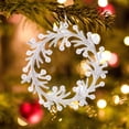 thumbnail image 6 of White Snowflake Ornaments Craft Christmas Decoration for Parties Window Home Style B, 6 of 8
